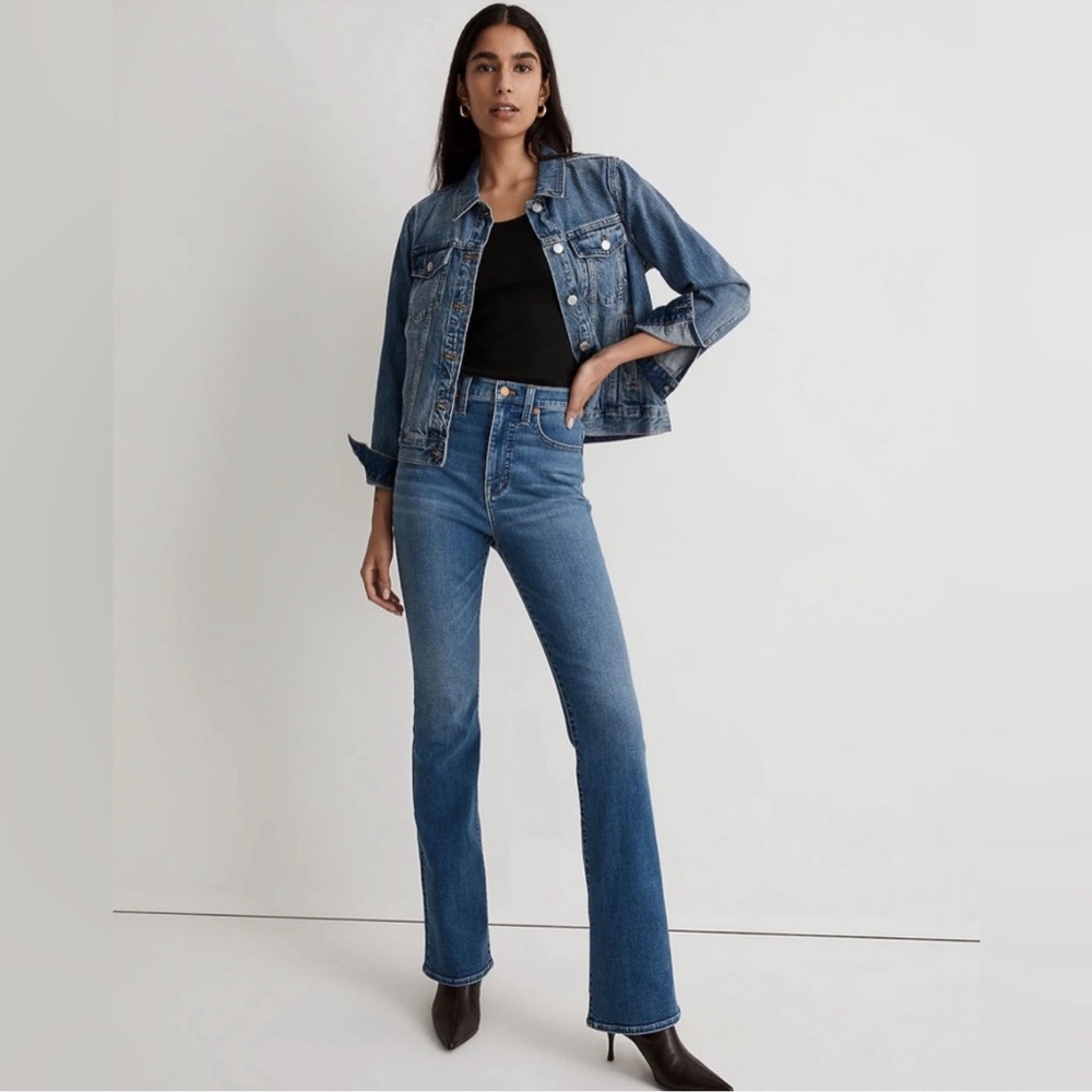 Madewell Blue Straight Leg Jeans